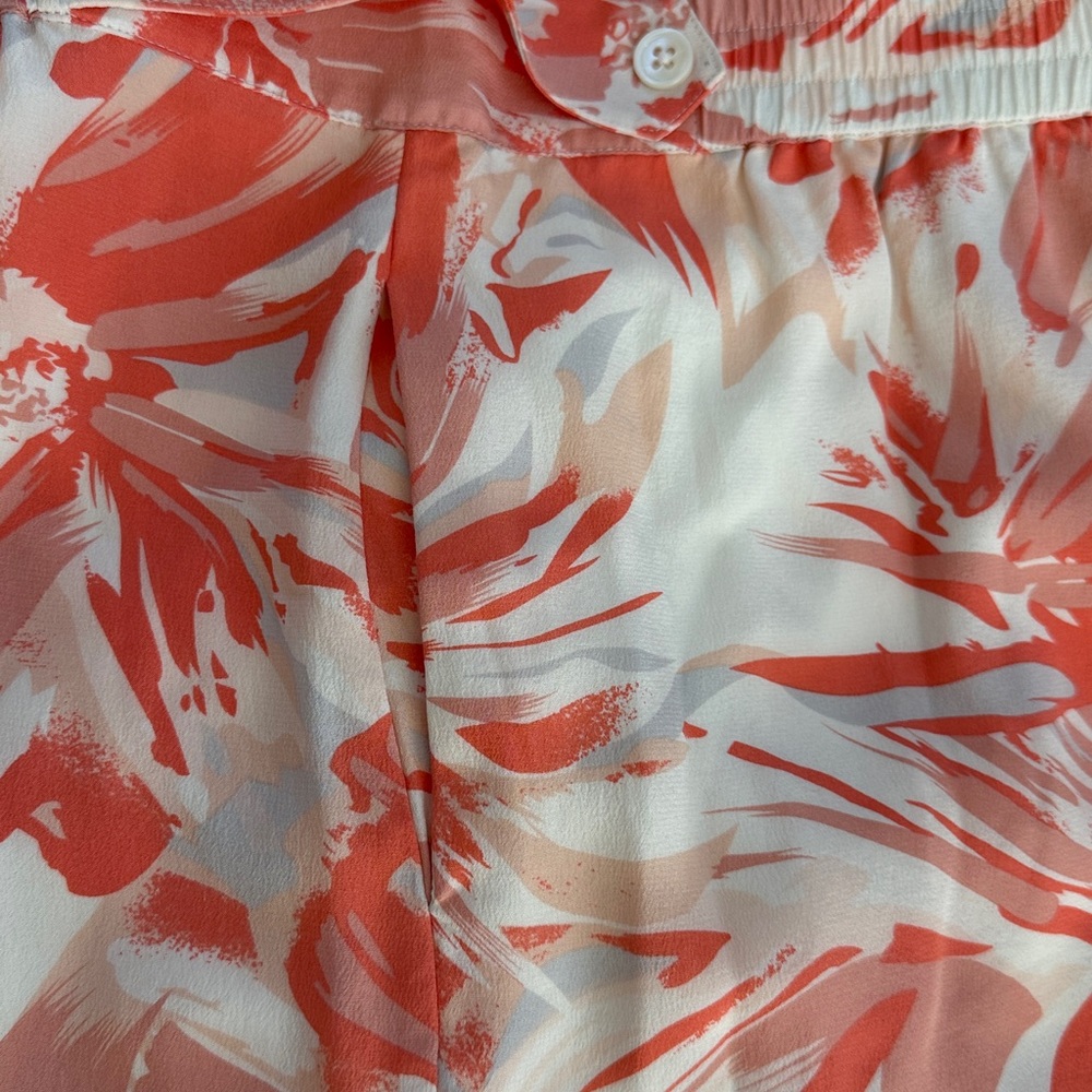 Sezane watercolor mini skirt Sz 6 - Picture 6 of 9